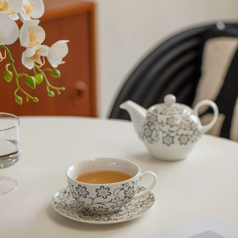 Flower Teapots,Coffee Pot,Moth - Coffee Tea Sugar Set reseña y precio