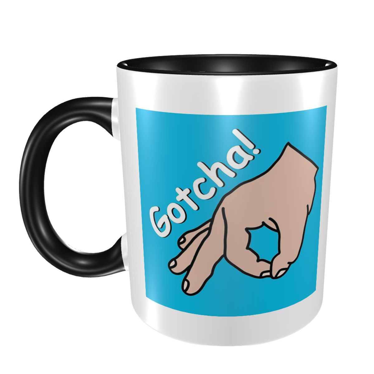 Circle Game Prank Funny Hand S - Coffee Tea Joke reseña y precio