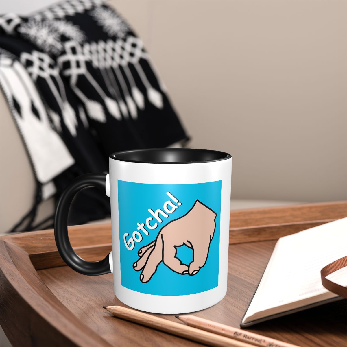 Circle Game Prank Funny Hand S - Coffee Tea Joke reseña y precio