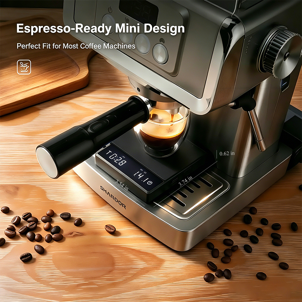 Mini Digital Coffee Scale with - Coffee Bean Scale reseña y precio
