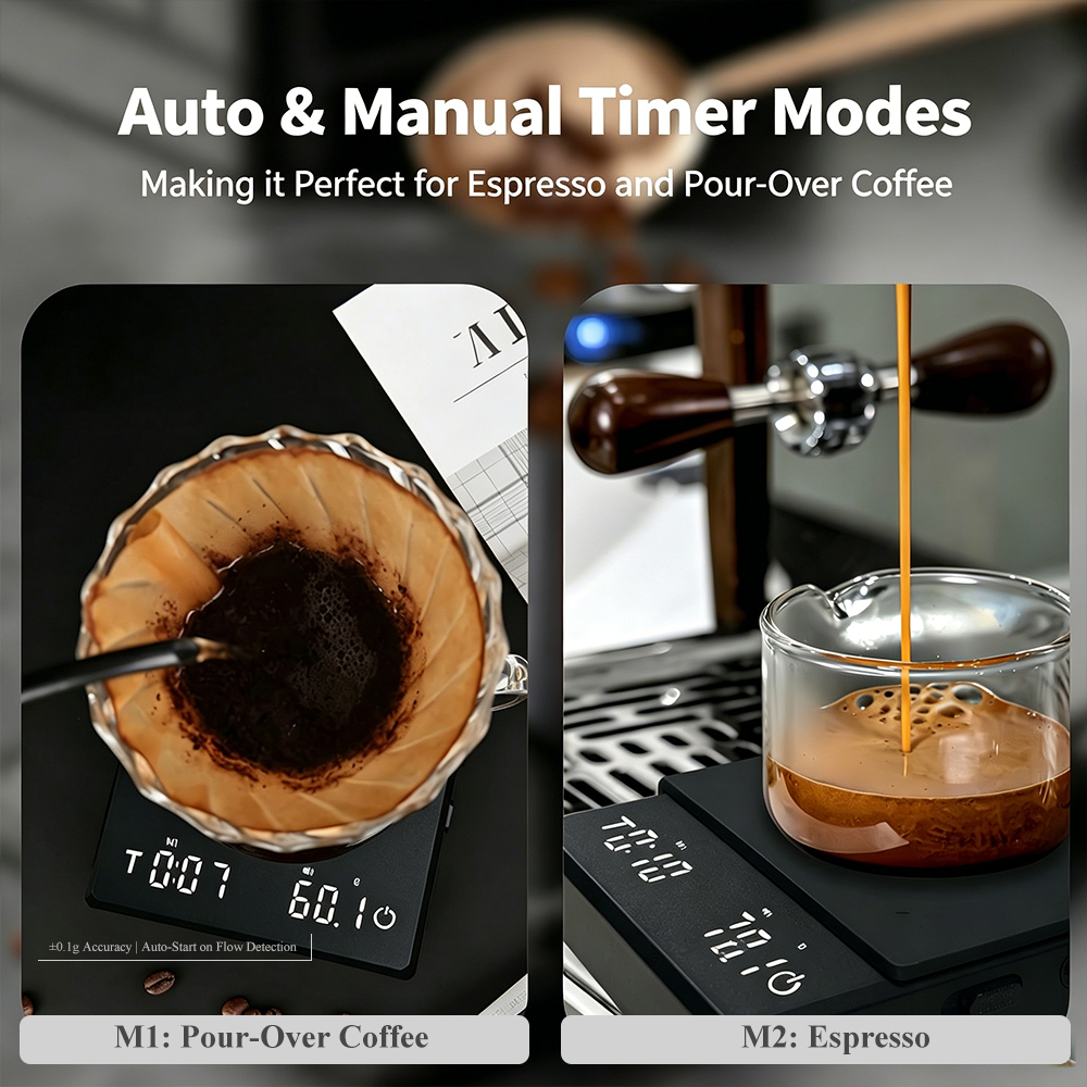 Mini Digital Coffee Scale with - Coffee Bean Scale reseña y precio