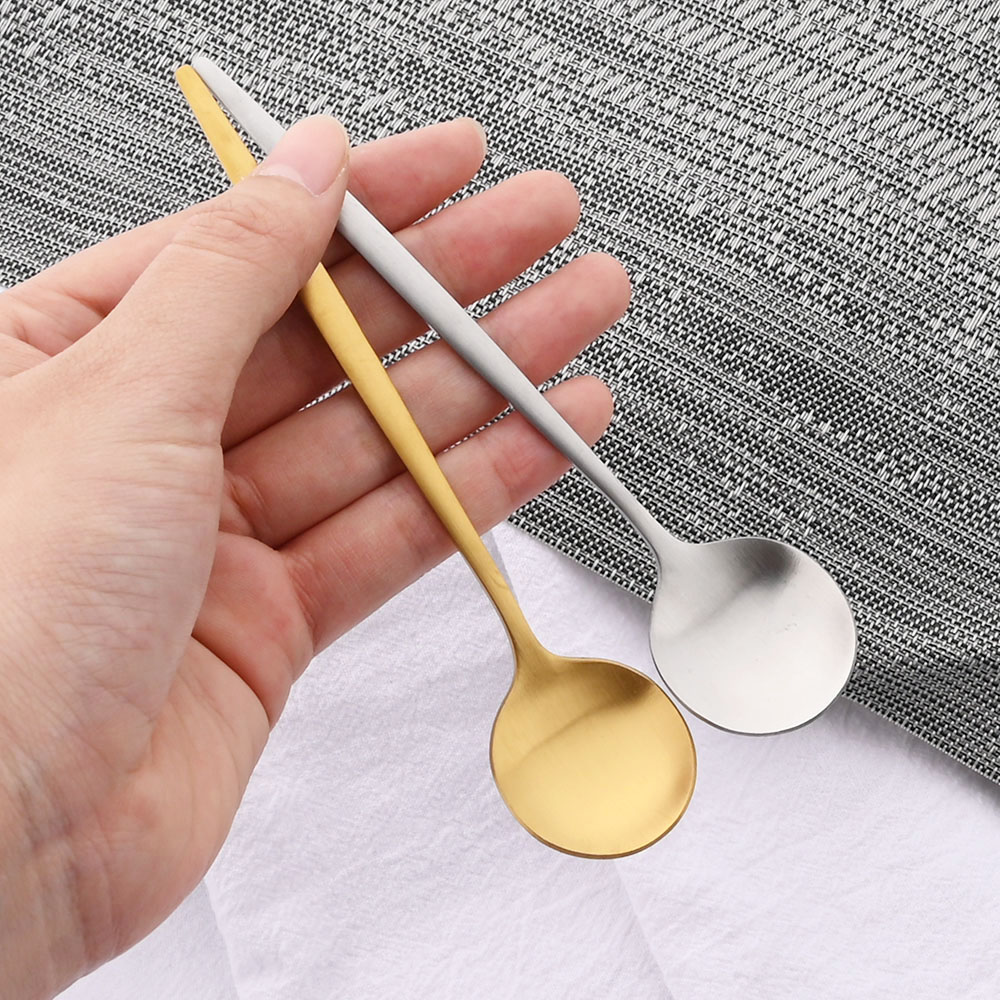 6Pcs Small Matte Spoon Tea Cof - Coffee Tea Sugar Set reseña y precio