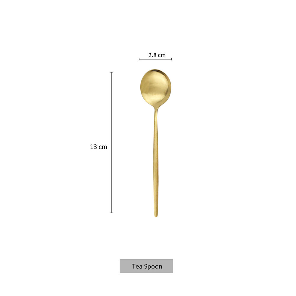 6Pcs Small Matte Spoon Tea Cof - Coffee Tea Sugar Set reseña y precio