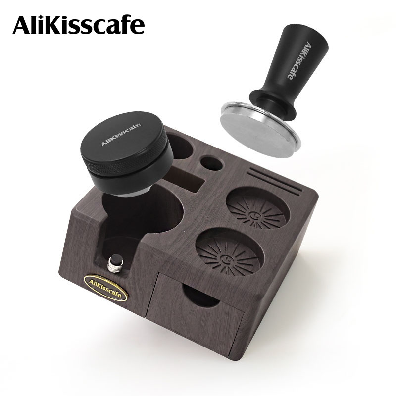 Alikisscafe Coffee Tamping Sta - Coffee Tea Espresso reseña y precio