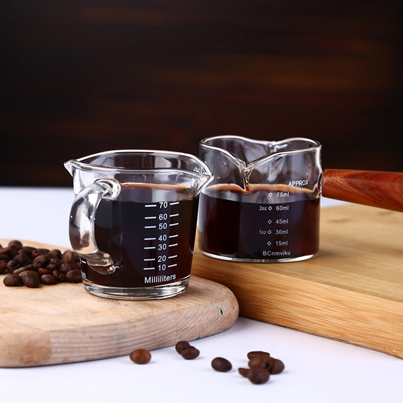 70/75ml Espresso Shot Glass Do - Coffee Bean Scale reseña y precio