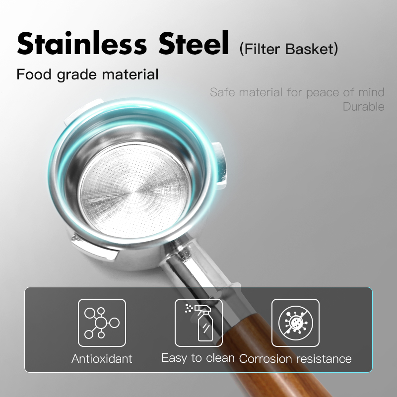 58mm Bottomless Portafilter 3E - Coffee Tea Espresso reseña y precio