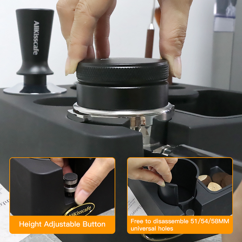 Espresso Tamping Station With  - Coffee Tea Espresso reseña y precio