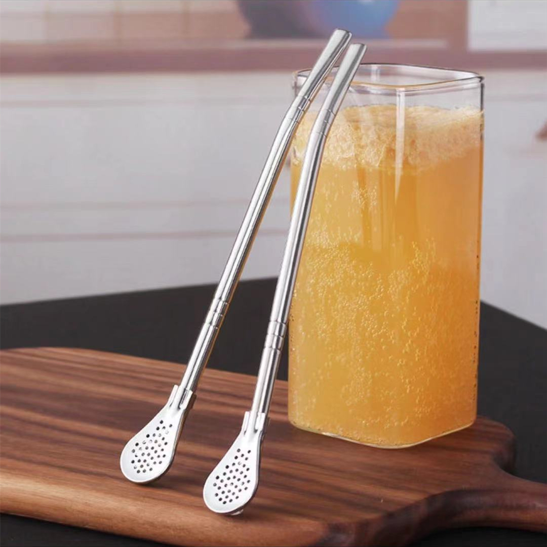 Stainl Steel Extended Spoon Co - Water Tea And Coffee reseña y precio