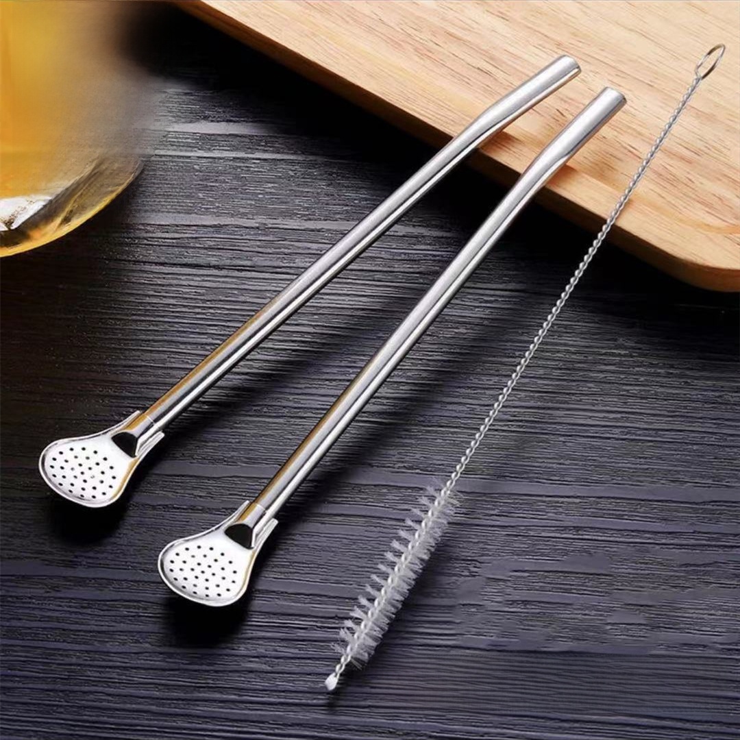 Stainl Steel Extended Spoon Co - Water Tea And Coffee reseña y precio