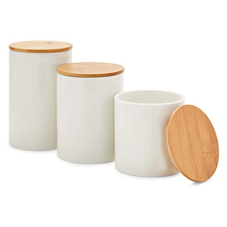 Ceramic Canisters - Coffee Can - Coffee Tea Containers reseña y precio