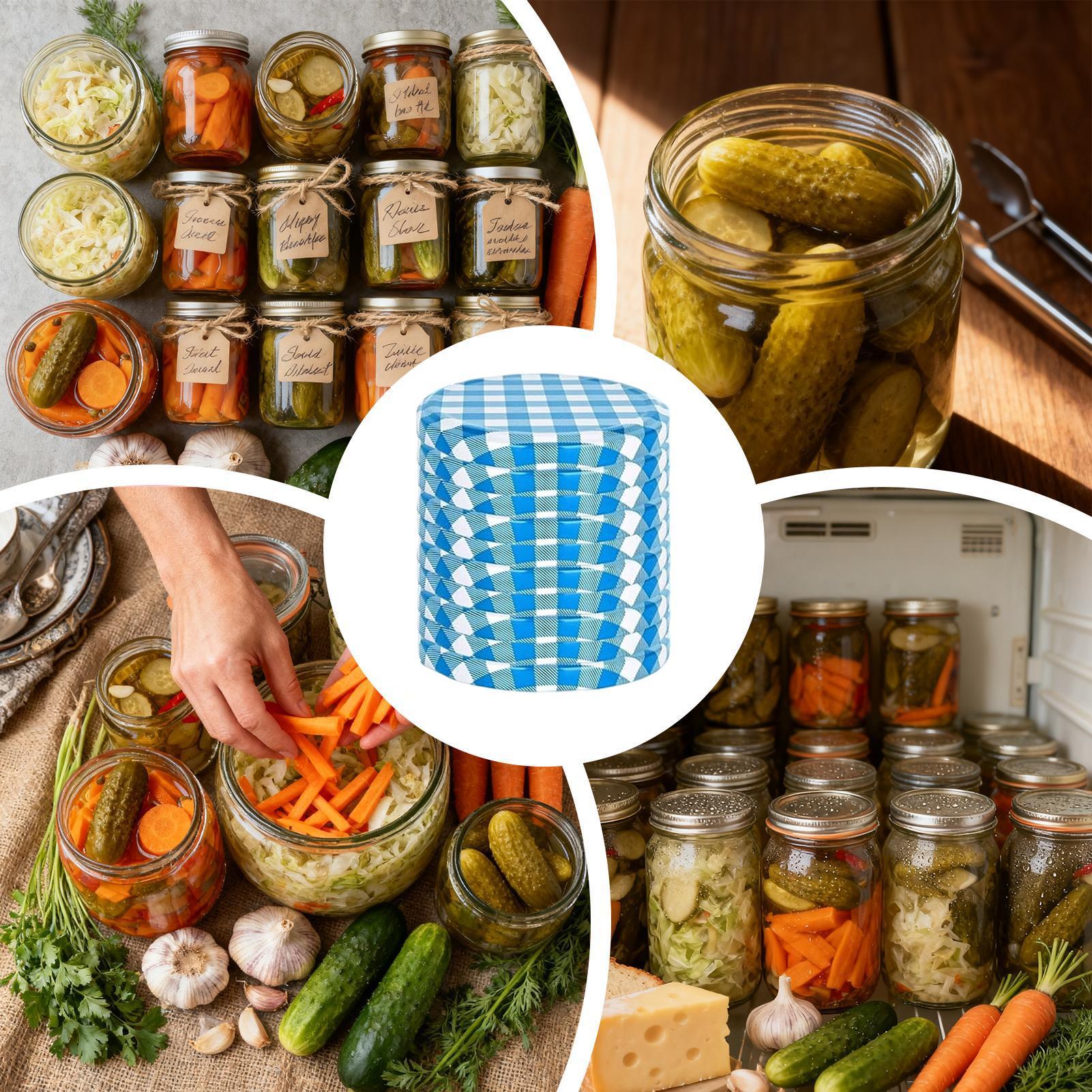 Canning Lids 50 Piece Leak Pro - Coffee Tea & Espresso Appliances reseña y precio
