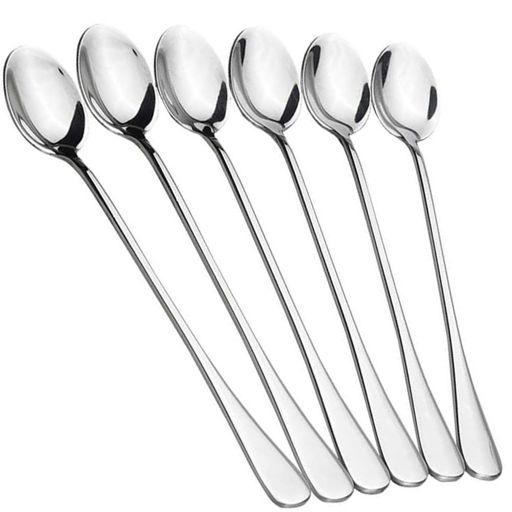 6 Piece Set of Long Handled Co - Coffee Tea Sugar Set reseña y precio