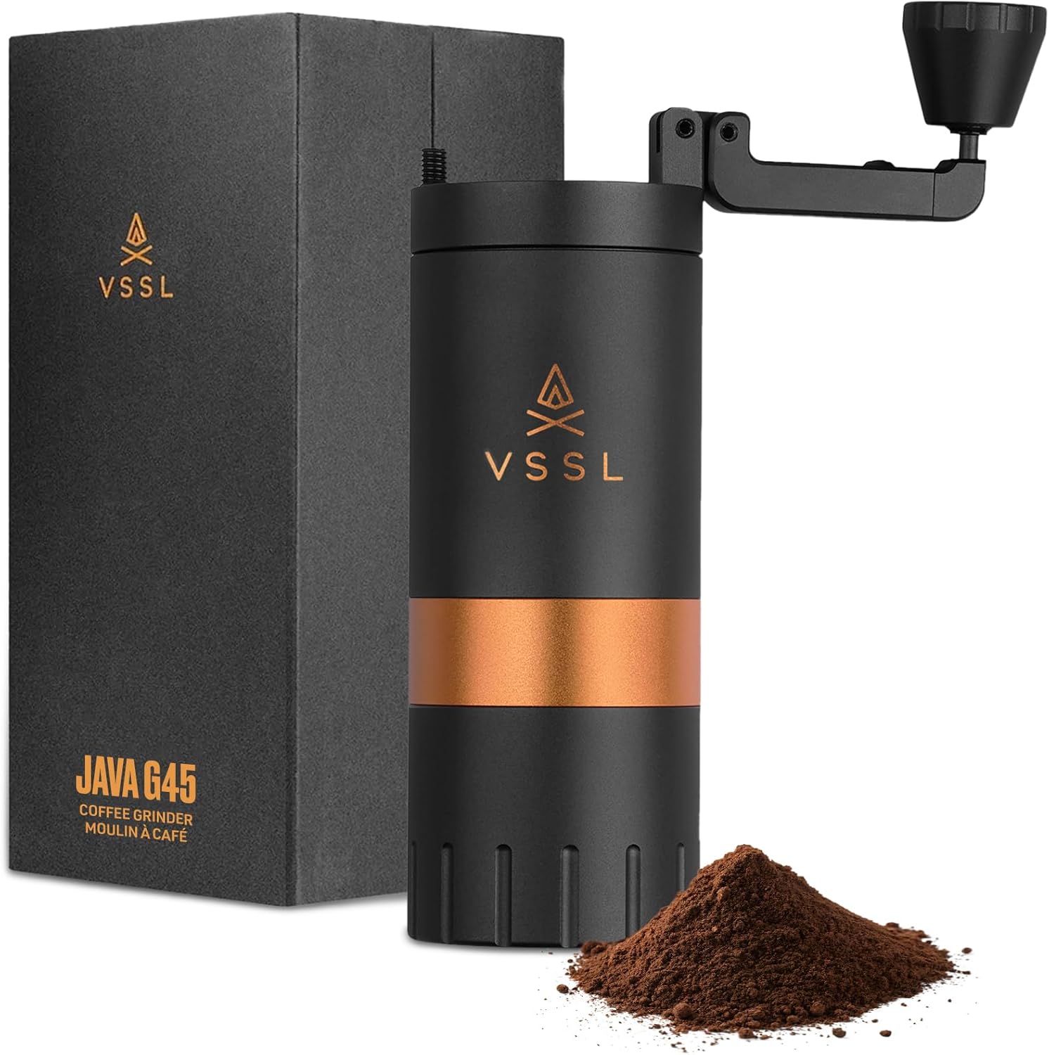 Premium Manual Coffee Grinder  - French Press Coffee & Tea reseña y precio