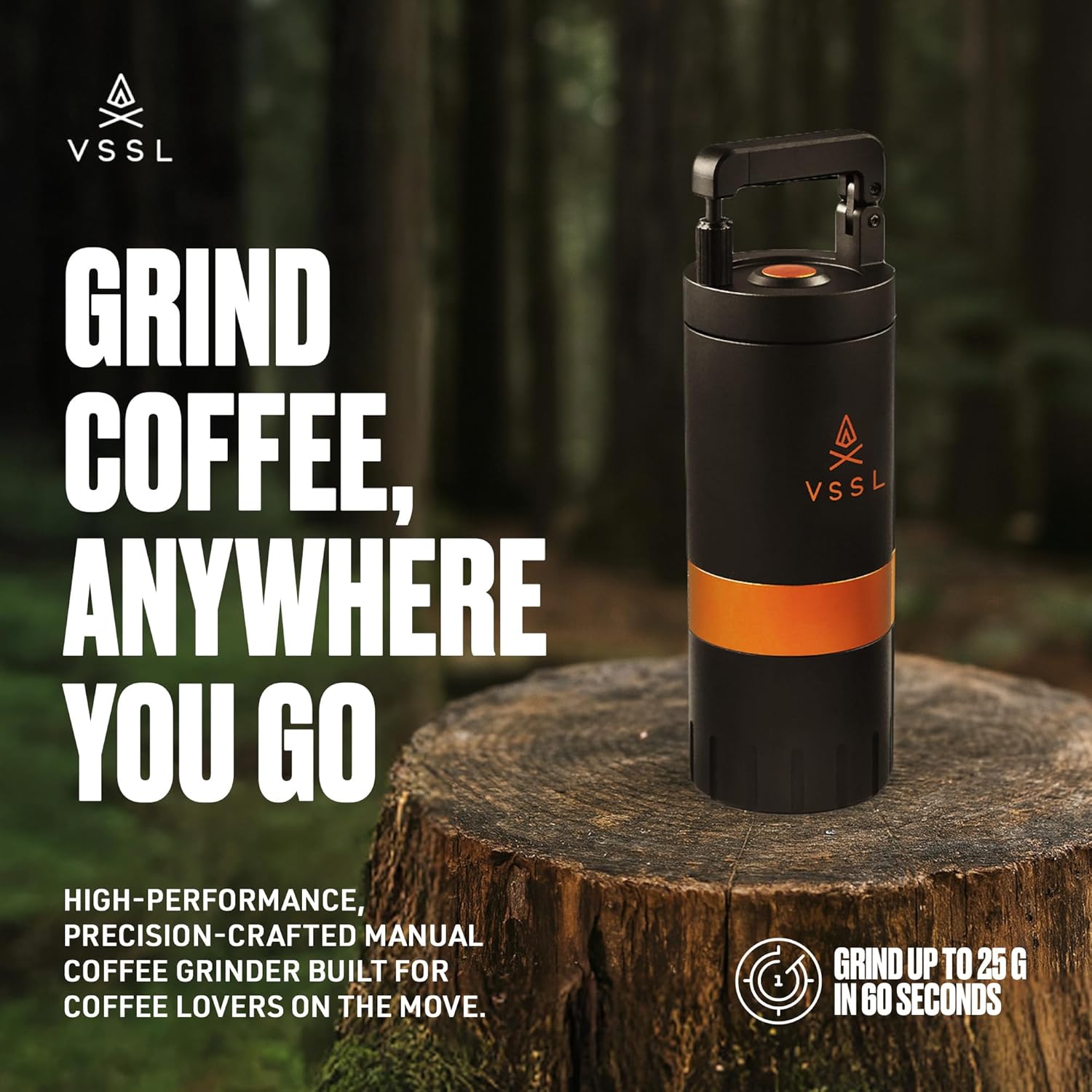 Premium Manual Coffee Grinder  - French Press Coffee & Tea reseña y precio